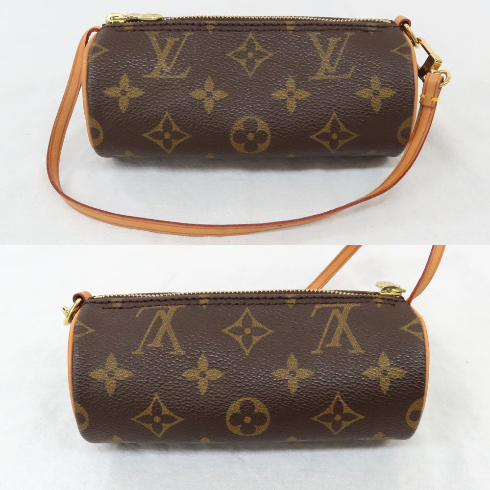 Louis Vuitton 30 Monogram M51385 Handbag Brown Numea Leather Monogram Canvas Portefolio