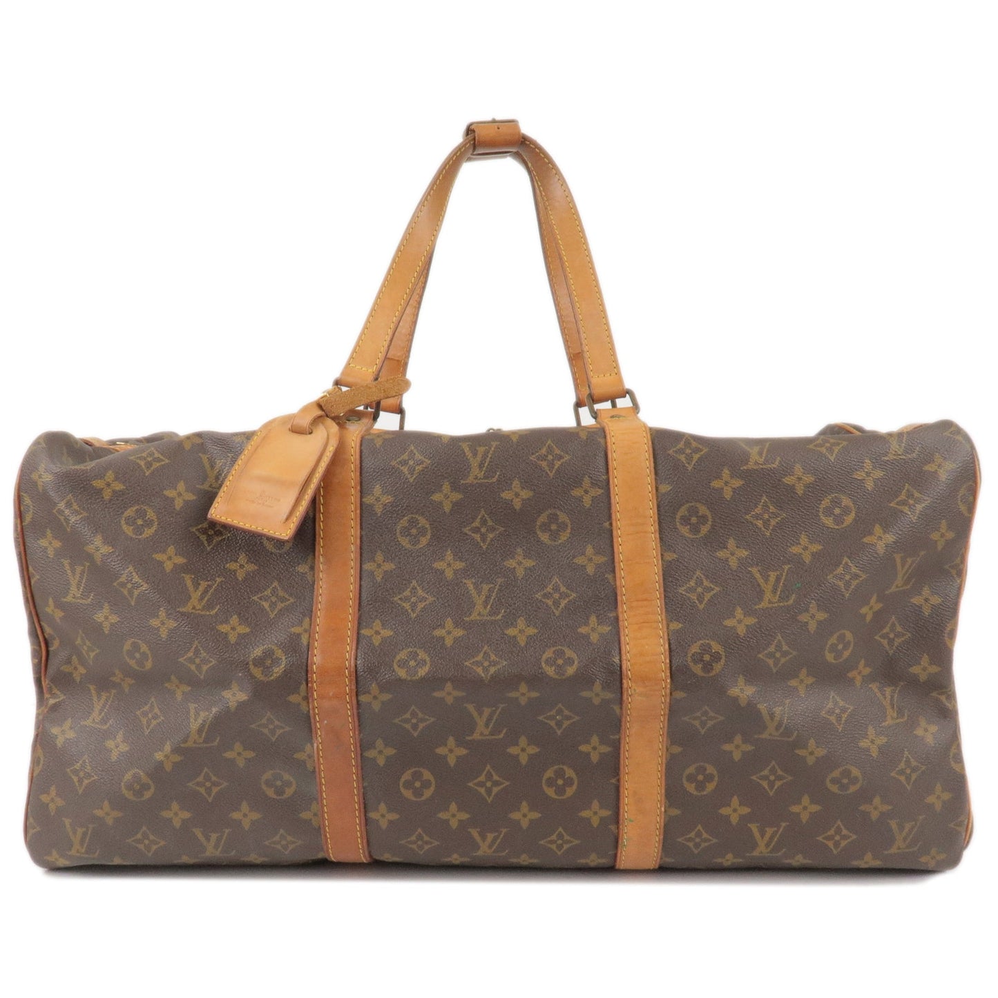 Louis Vuitton Monogram Sac Souple 55 Boston Bag M41622