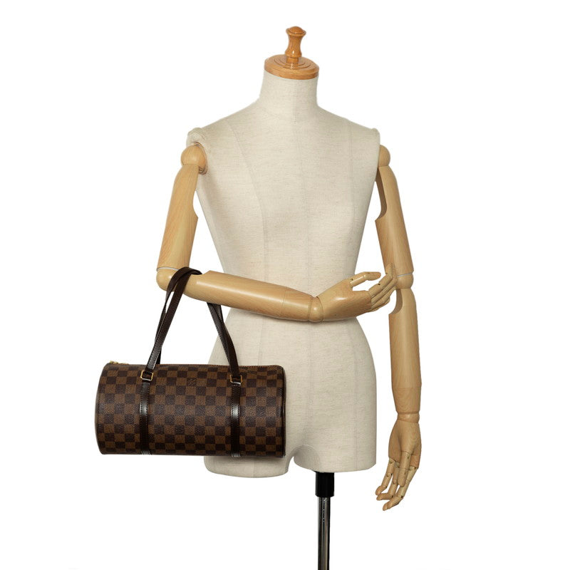 Louis Vuitton Damière Papillon 30 Handbag N41210 Eve Brown PVC Leather Louis Vuitton