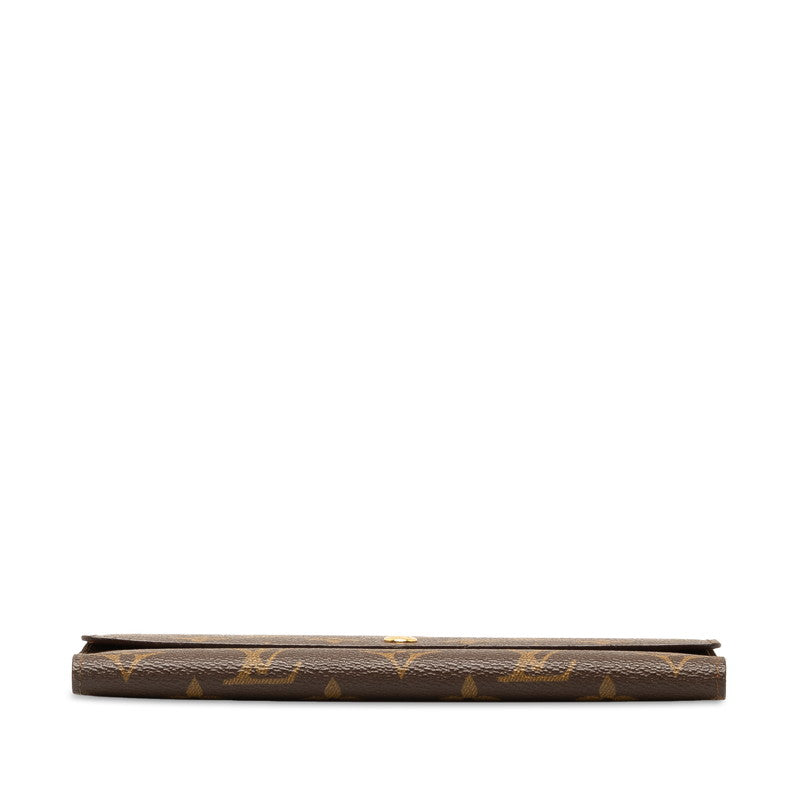 ルイ ヴィトン モノグラム ポルト トレゾール インターナショナル 長財布 M61215 ブラウン PVC レザー レディース LOUIS VUITTON 【中古】|【銀座パリス】 楽天市場店
