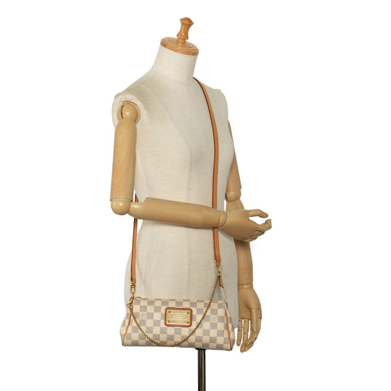 Louis Vuitton Damier Azur Eva Chain Shoulder Bag N55214