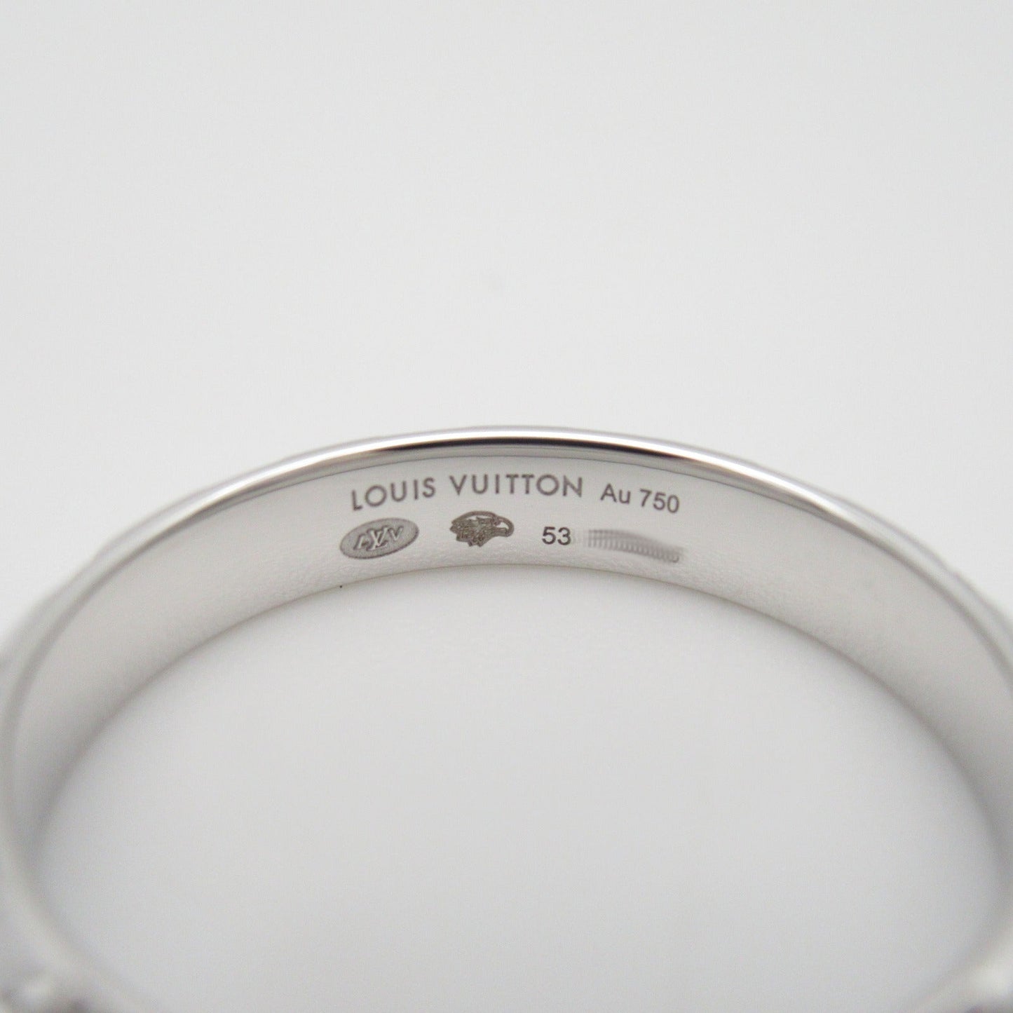 Louis Vuitton Louis Vuitton Diamond Ring Ring Jewelry K18WG (White G) Diamond Clear Q9Y55G