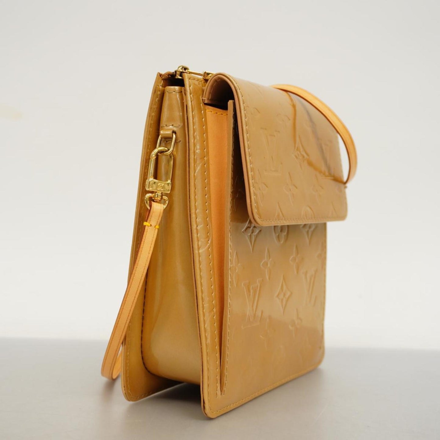 Louis Vuitton Mott Patent Leather Shoulder Bag ()