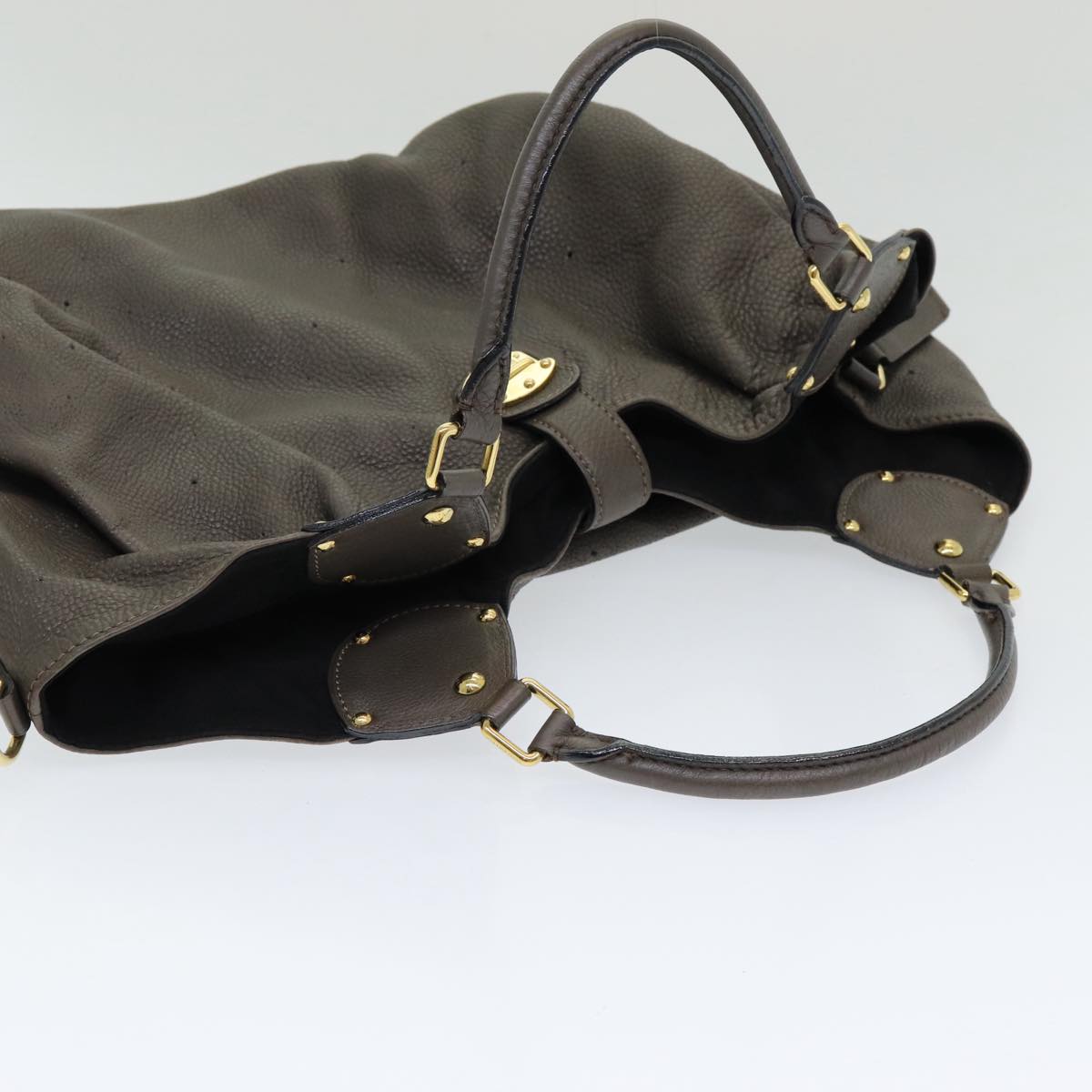 Louis Vuitton Mahina Leather Shoulder Bag