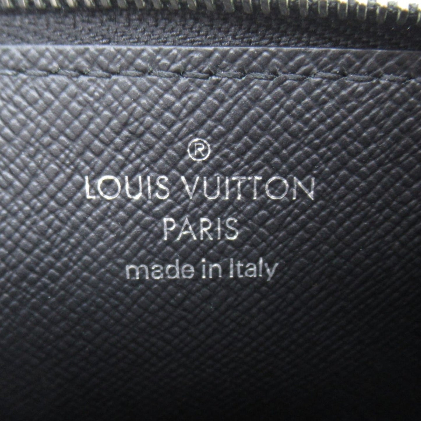 Louis Vuitton Louis Vuitton Coin Card Her Coin Case Wallet Leather PVC Coated Canvas Men Black M30271