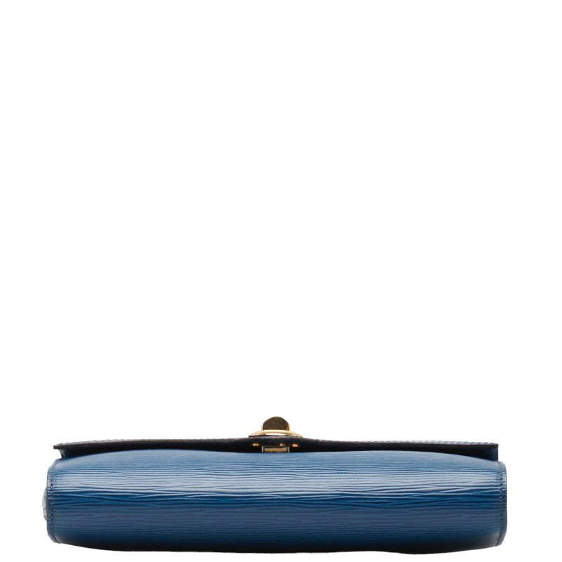 Louis Vuitton Epi Poschet Arsh Shoulder Bag M52575 Trad Blue Leather Louis Vuitton