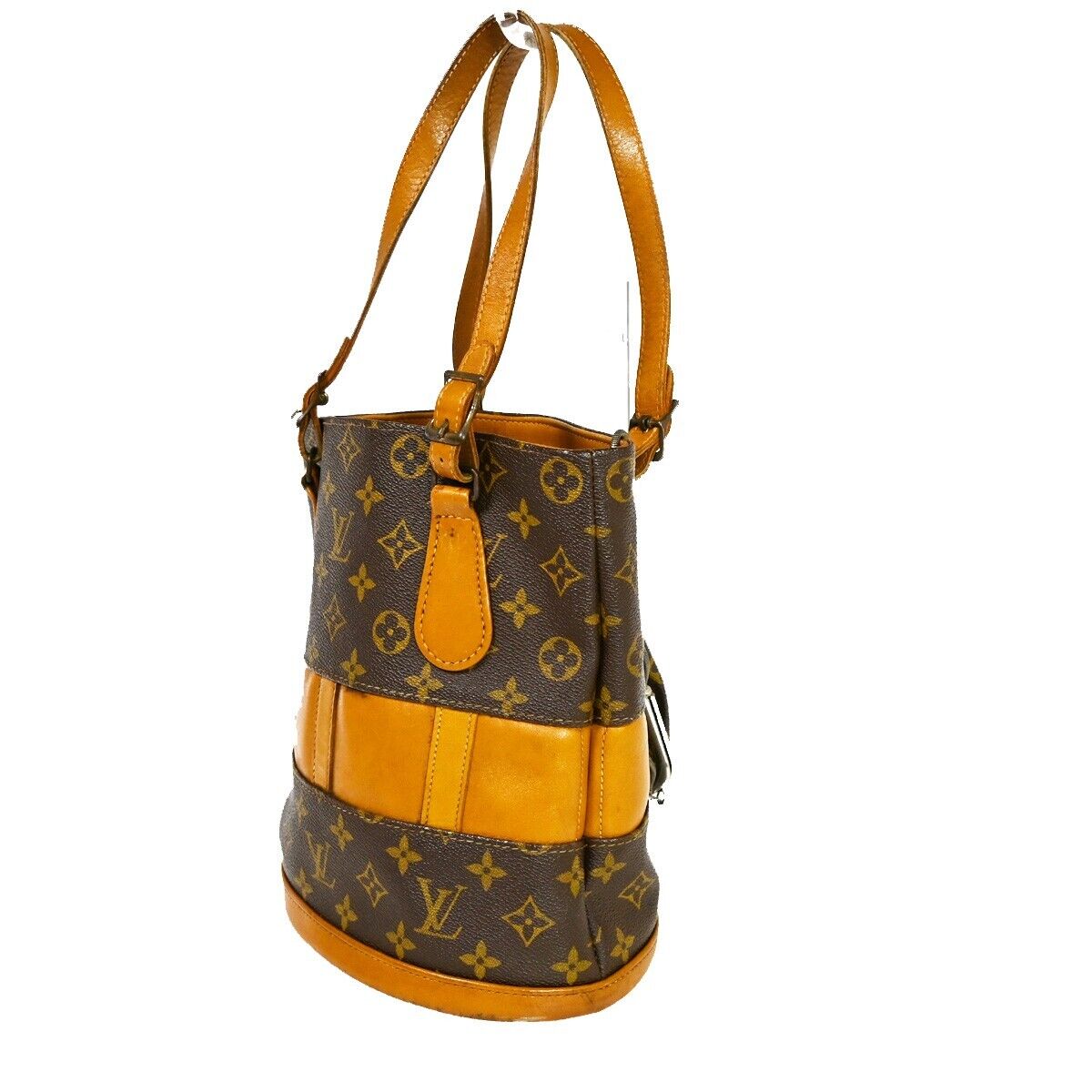 Louis Vuitton Bucket Pm Canvas Tote Bag ()