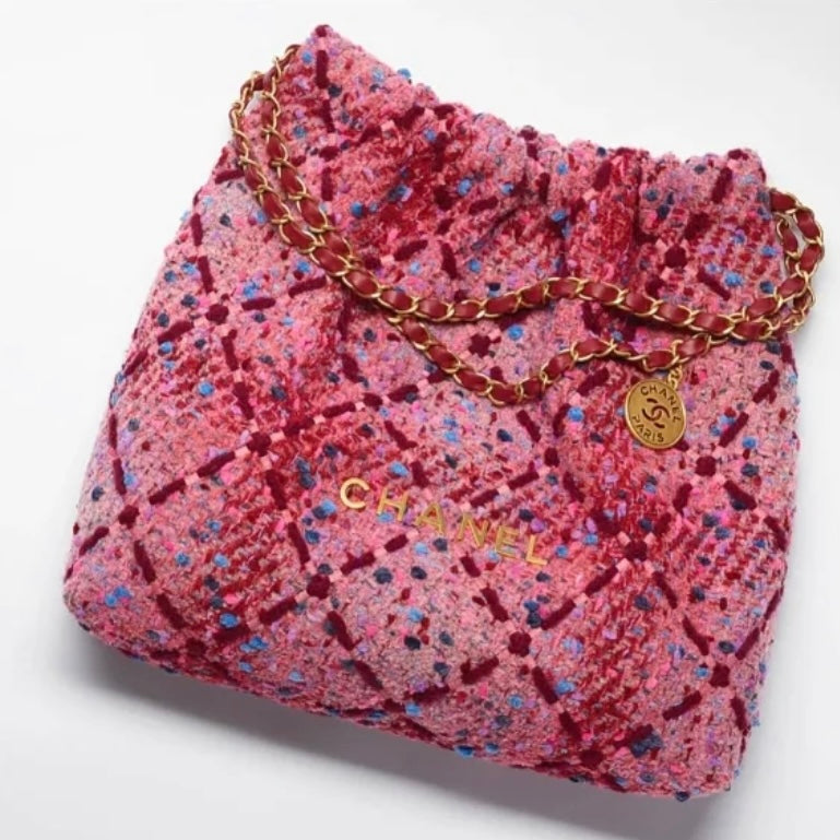 CHL 22 Handbag PiNike And Multicolor For Women Bags 15in/38cm AS3261 B09559 NK194