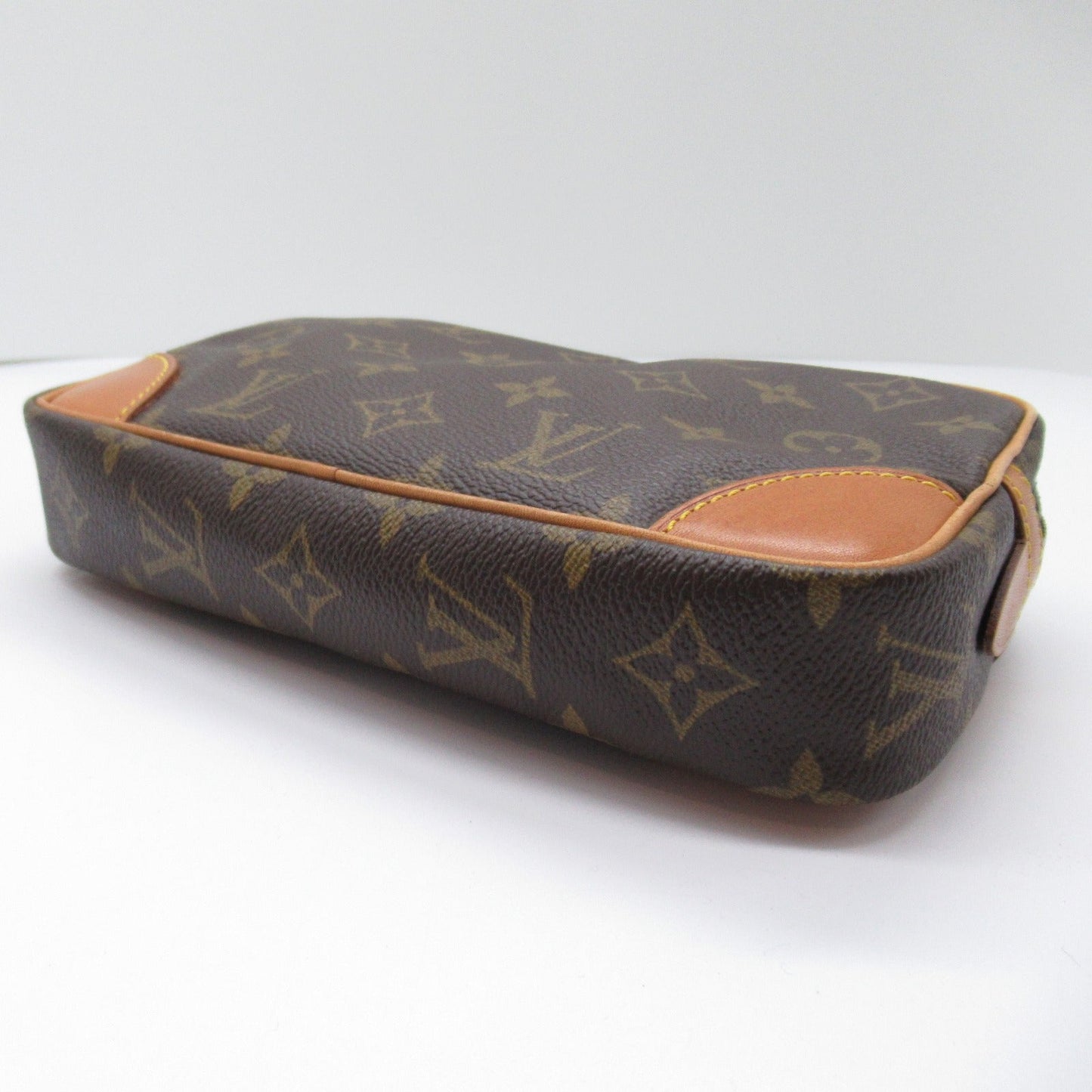 Louis Vuitton Louis Vuitton Marly Dragon PM Clutch Clutch Bag PVC Coated Canvas Monogram Brown M51827