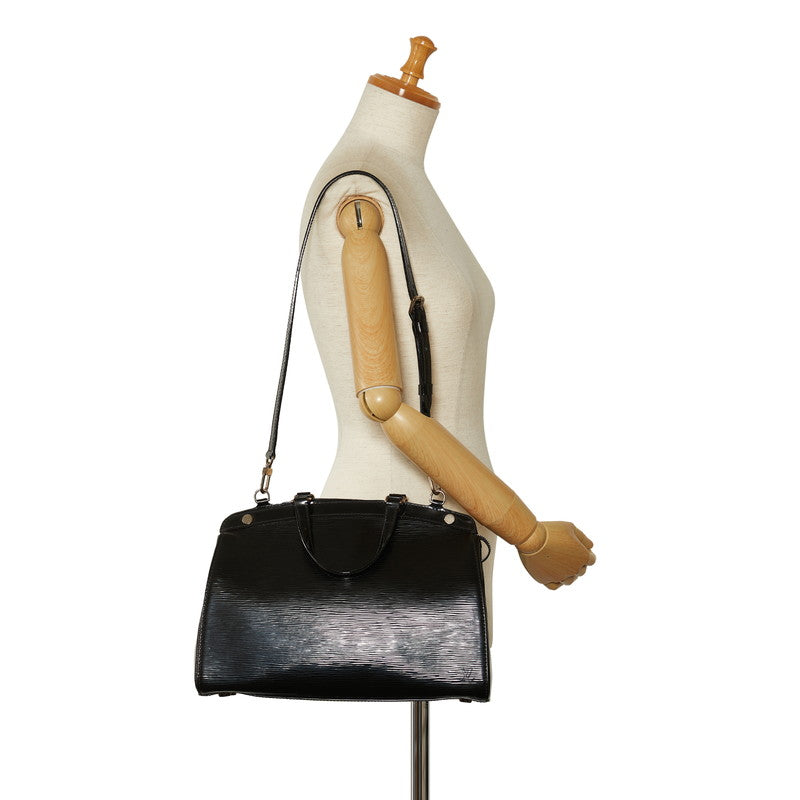 Louis Vuitton Epic Electric Blair MM Handbag Shoulder Bag 2WAY M40328 Noir Black Patent Leather Louis Vuitton