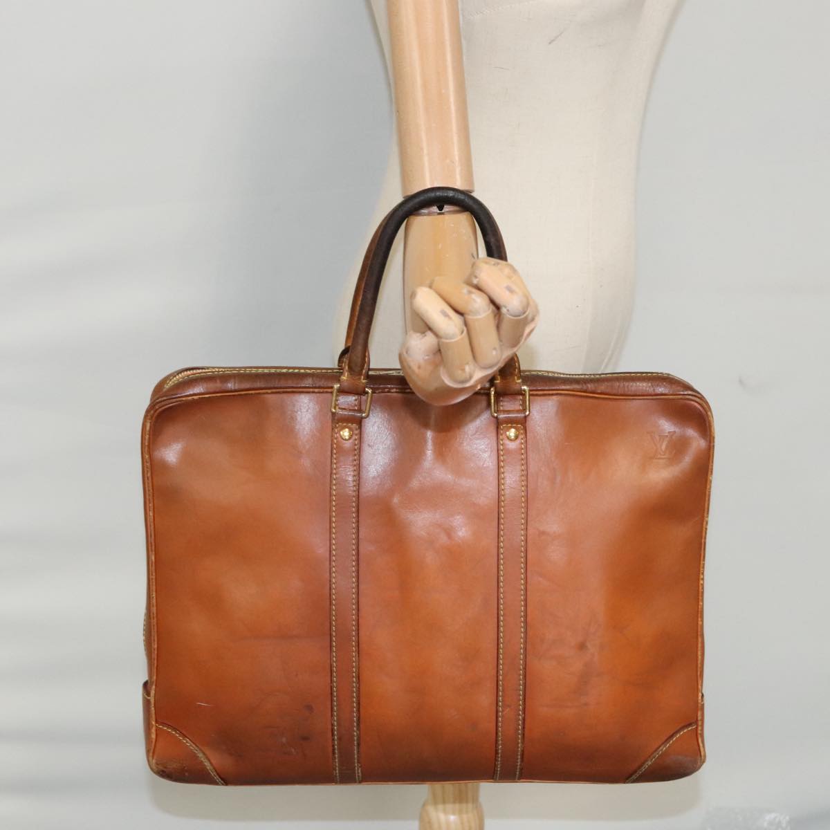 LOUIS VUITTON Nomad Porte Documents Voyage PC Case Brown M85389 LV 101765