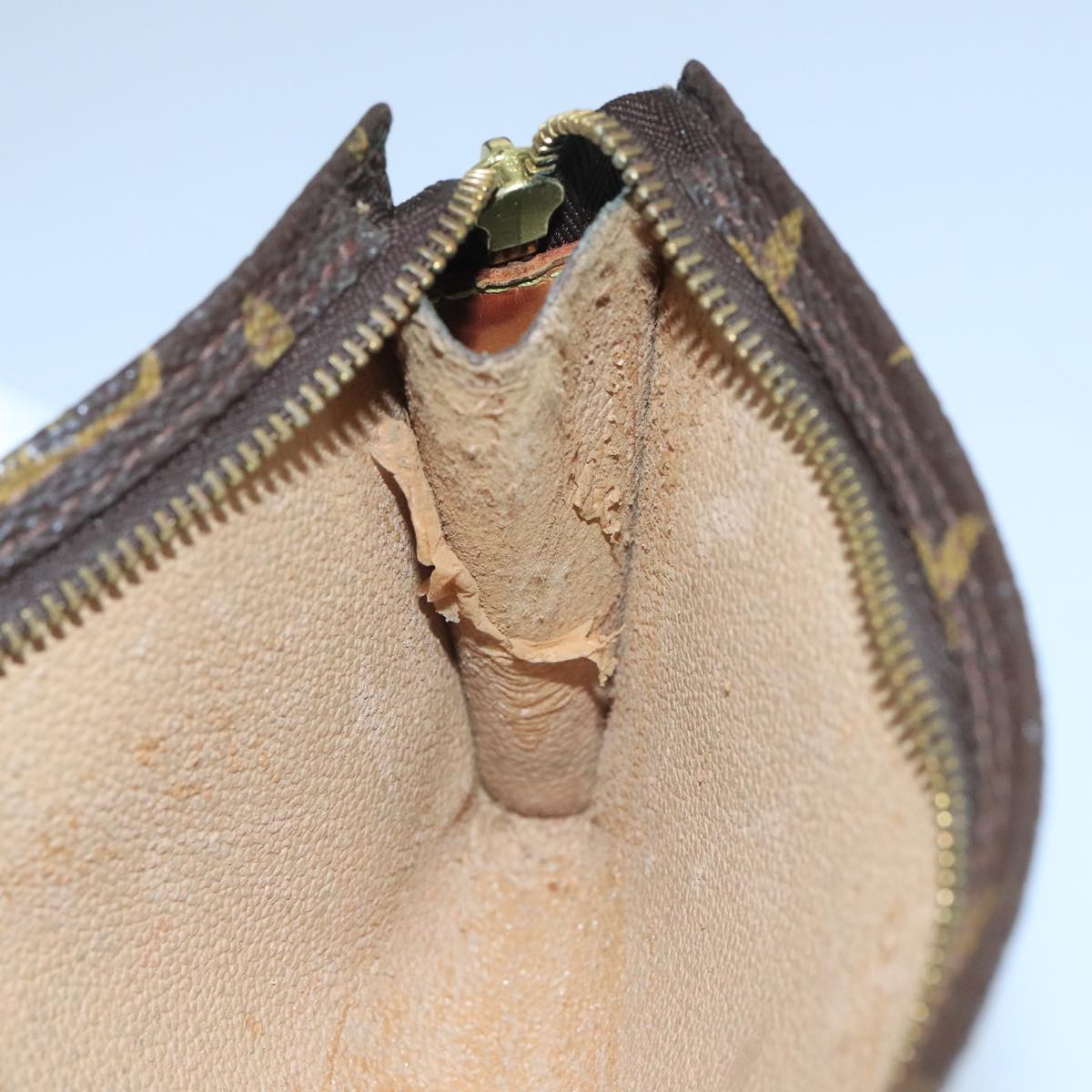 LOUIS VUITTON Monogram Bucket PM Accessory Pouch LV 101818