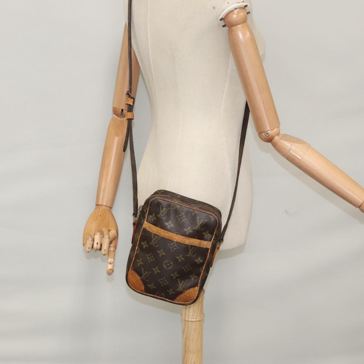 LOUIS VUITTON Monogram Danube Shoulder Bag M45266 LV 104250
