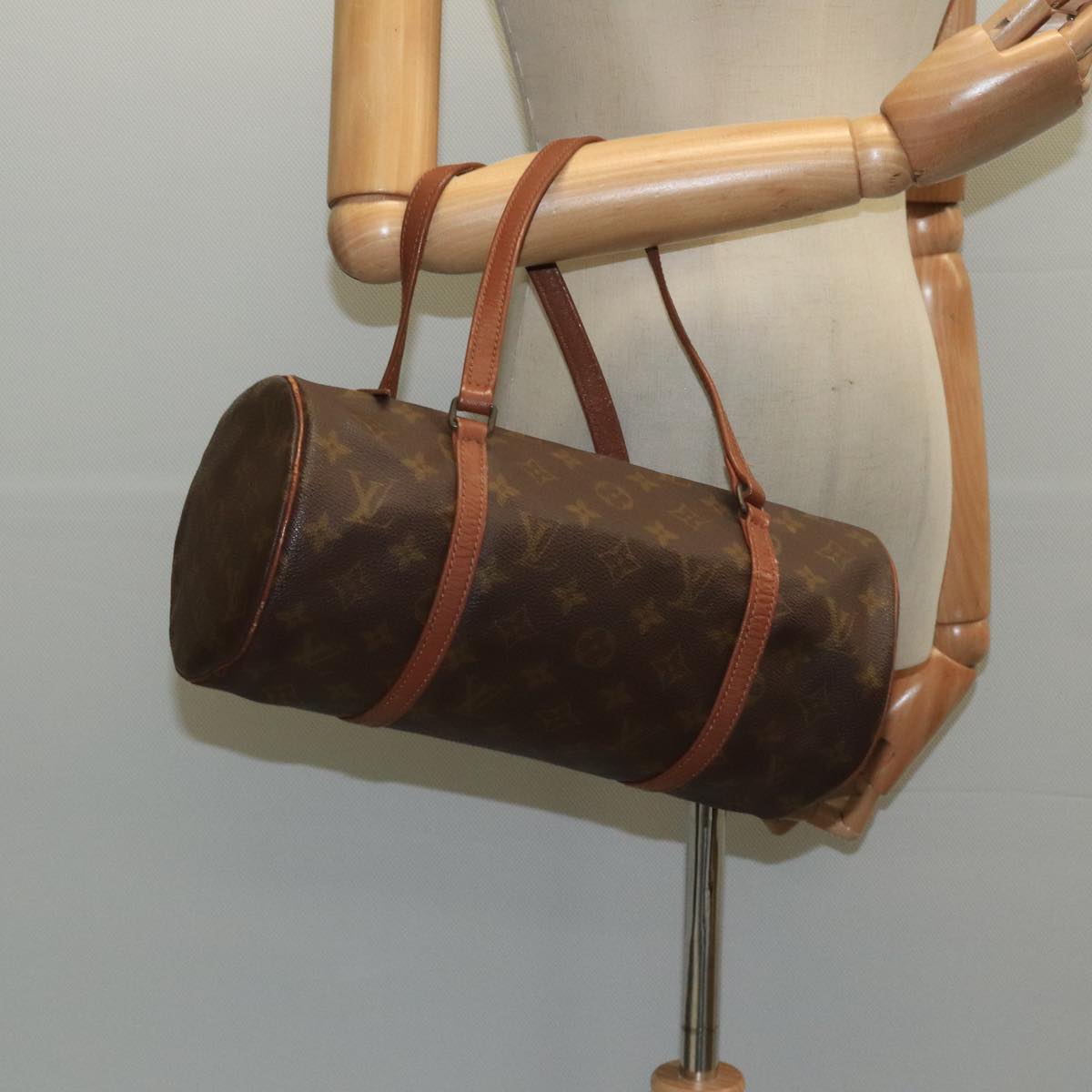 LOUIS VUITTON Monogram Papillon 30 Hand Bag Vintage M51385 LV 104520