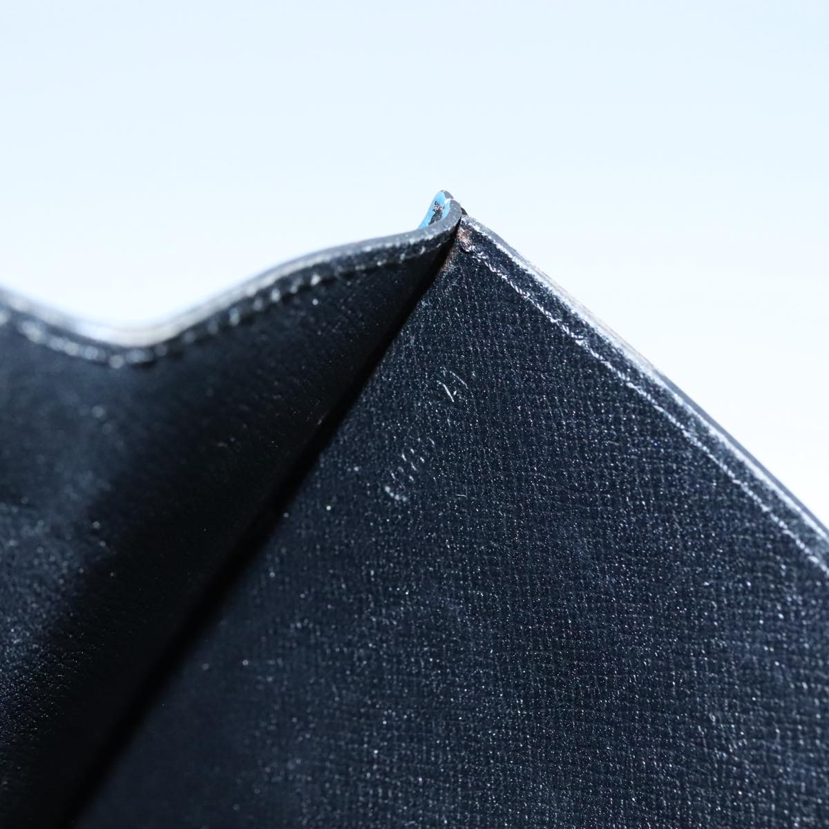 LOUIS VUITTON Epi Art Deco 27 Clutch Bag Blue LV 104728