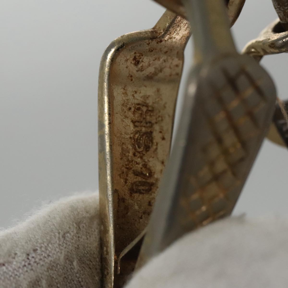 LOUIS VUITTON Monogram Less Baxter MM Collier Baxter Dog Leash 2Set 106173