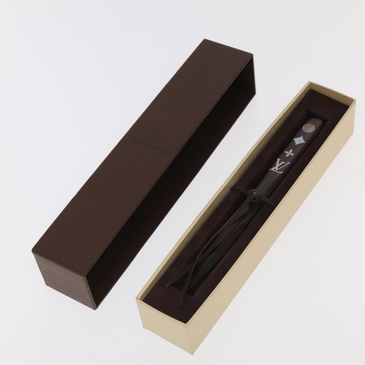 LOUIS VUITTON Paper Knife Wood Brown LV 106193