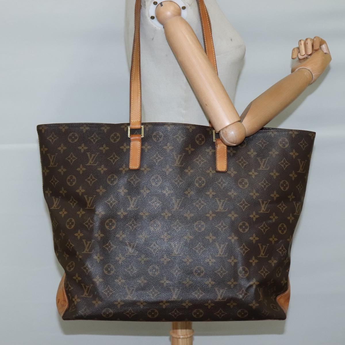 LOUIS VUITTON Monogram Cabas Alto Tote Bag M51152 LV 106205