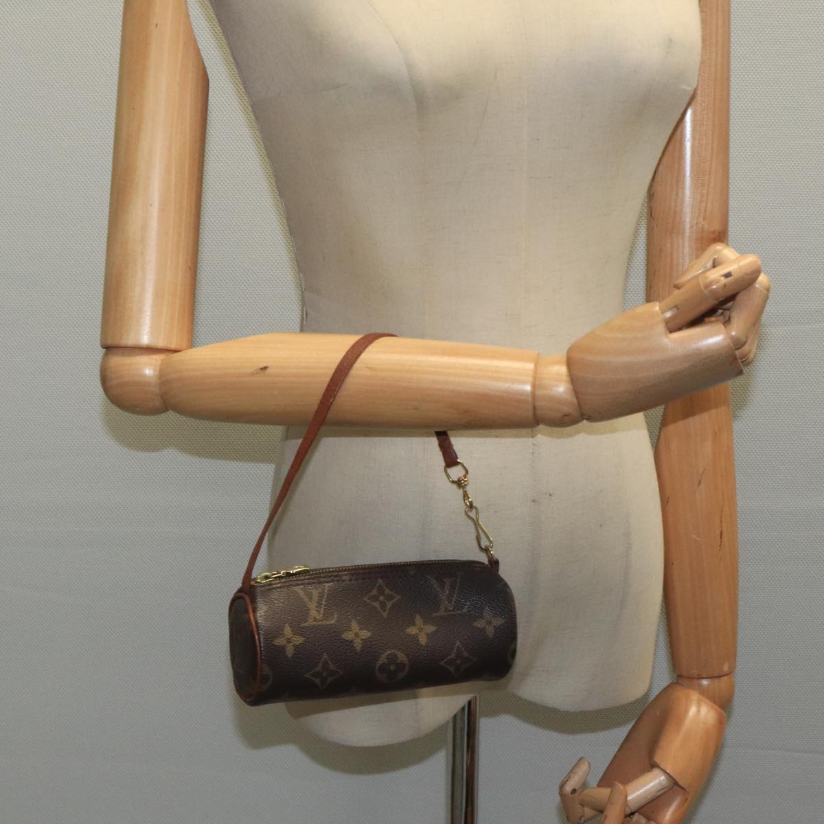 LOUIS VUITTON Monogram Papillon Pouch LV 106491