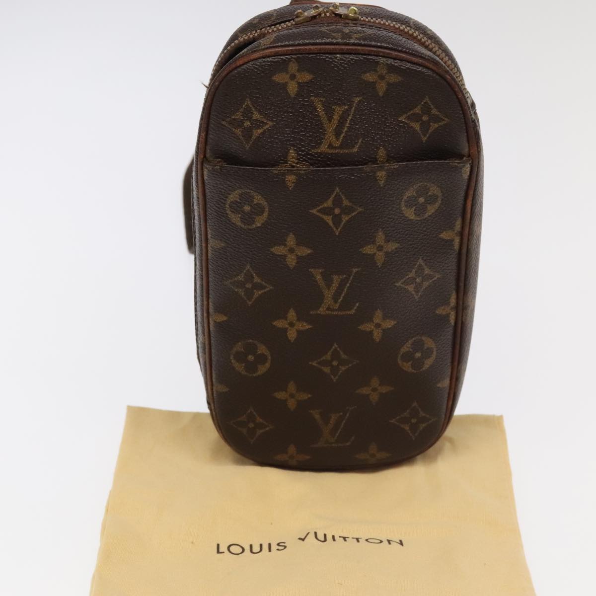 LOUIS VUITTON Monogram Pochette Gange Shoulder Bag M51870 LV 106522