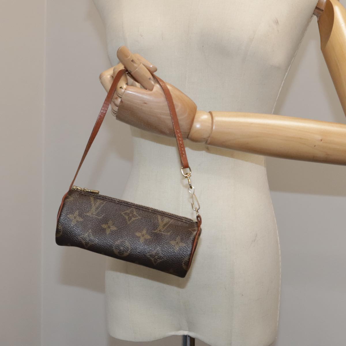LOUIS VUITTON Monogram Papillon Pouch LV 106665
