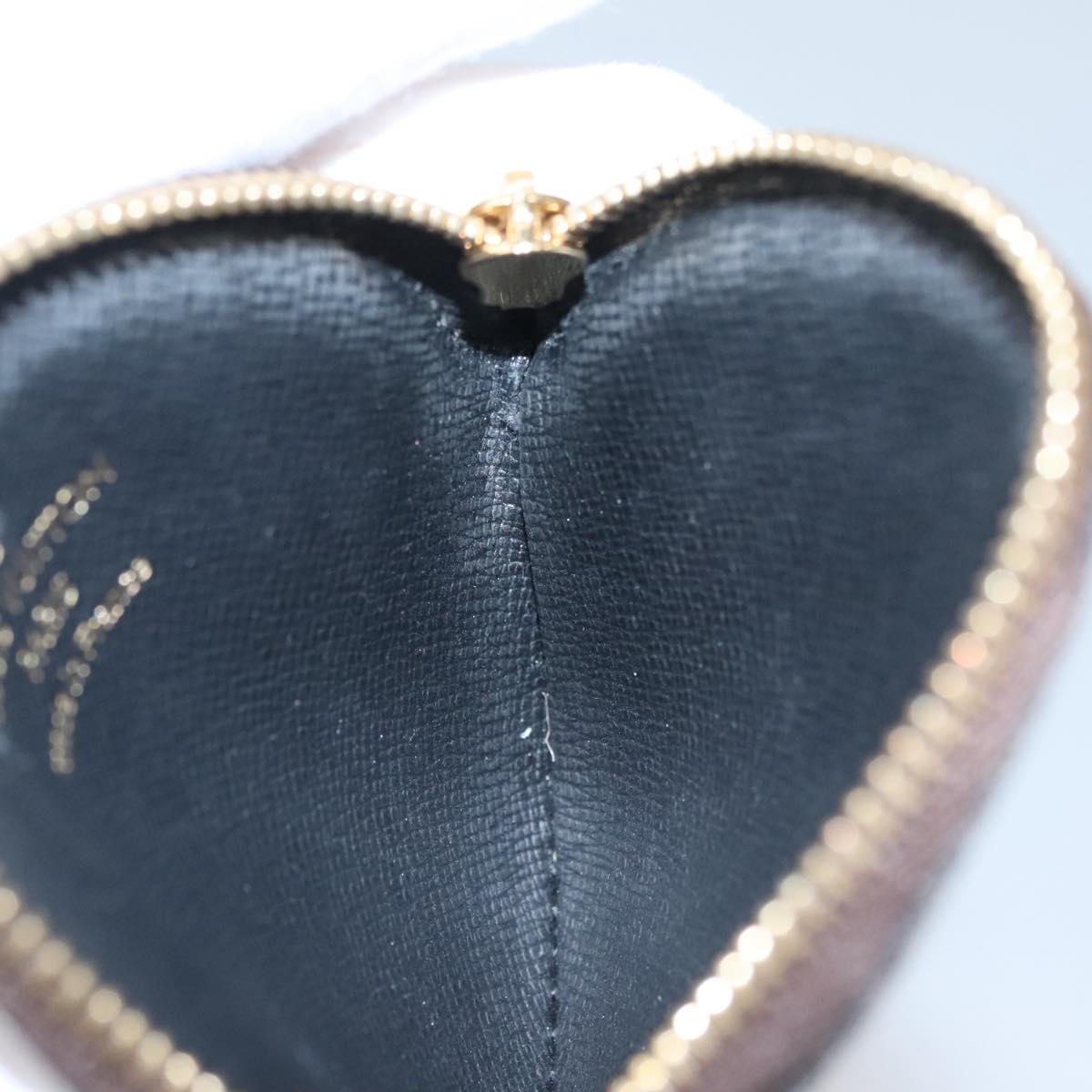 LOUIS VUITTON Monogram Reverse Pochette Trio Coin Purse M68756 LV 106999A
