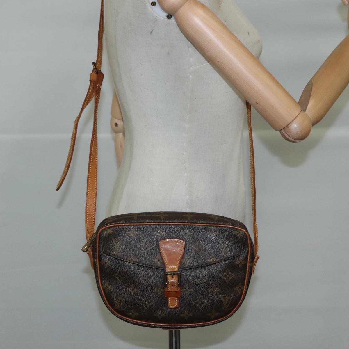 LOUIS VUITTON Monogram Jeune Fille PM Shoulder Bag M51227 LV 107138