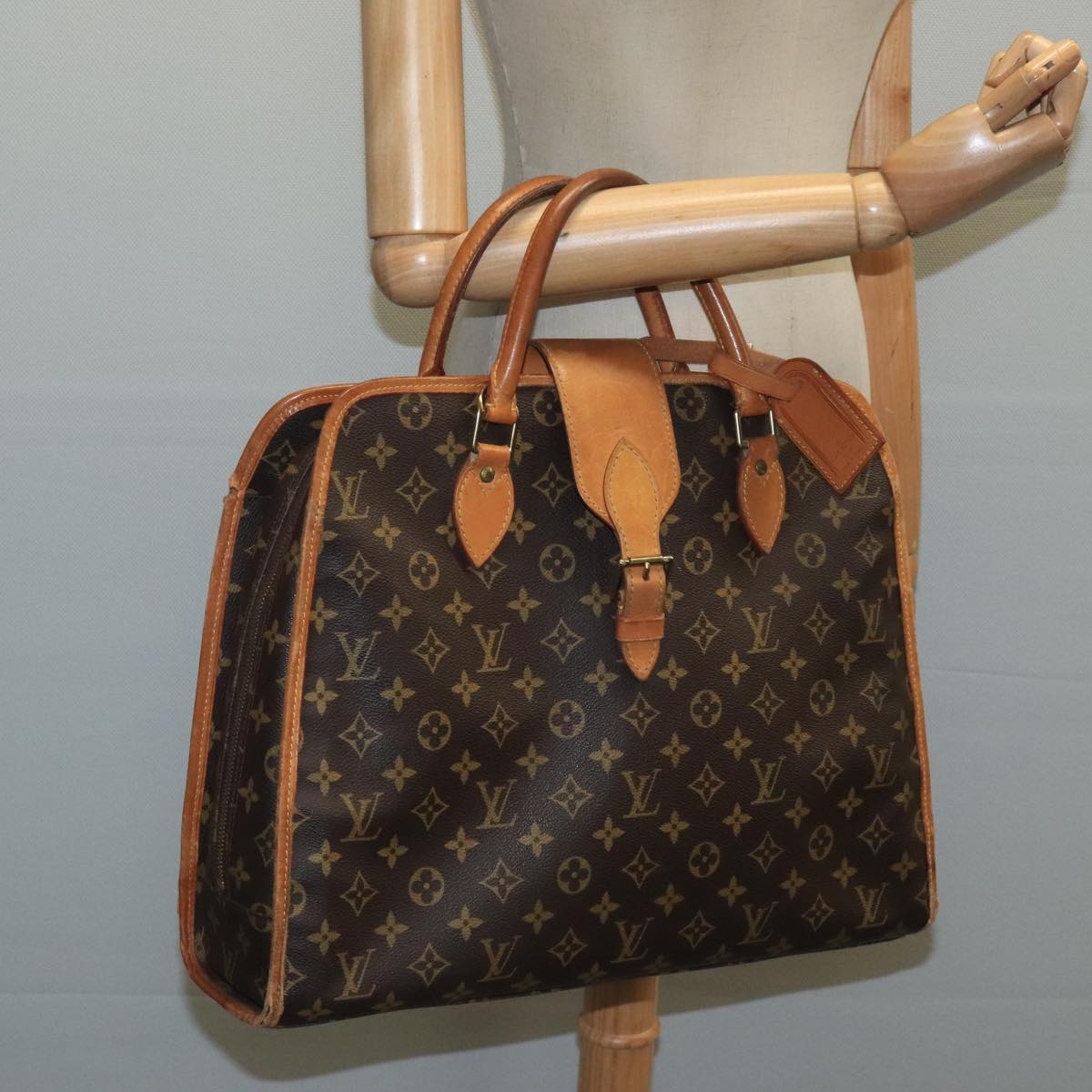 LOUIS VUITTON Monogram Rivoli Hand Bag M53380 LV 107162