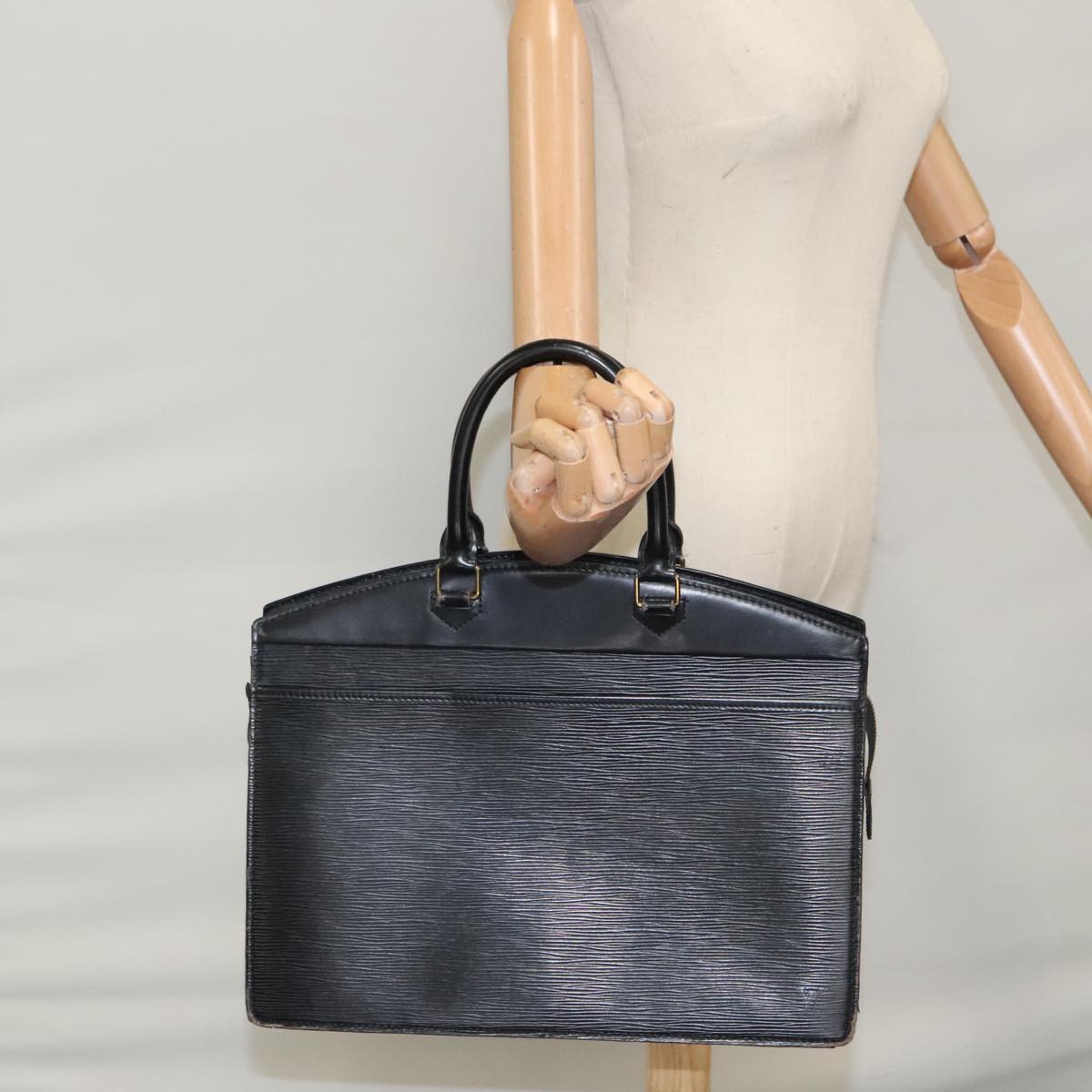 LOUIS VUITTON Epi Riviera Hand Bag Noir Black M48182 LV 107197