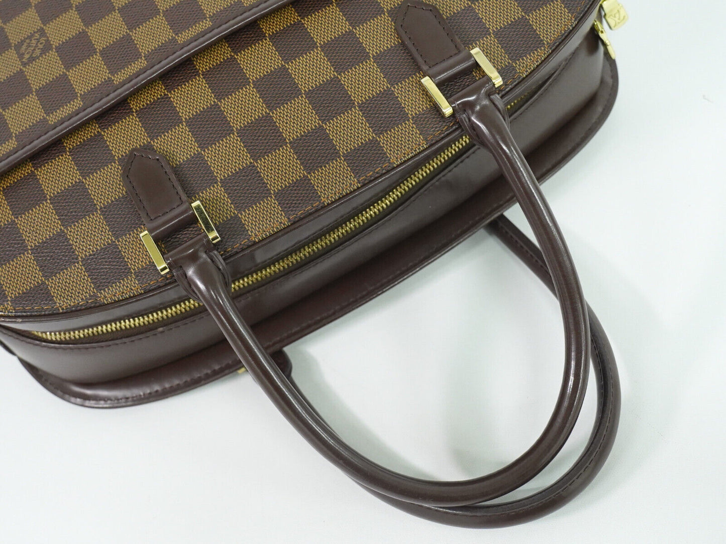 Louis Vuitton Sarria Canvas Handbag
