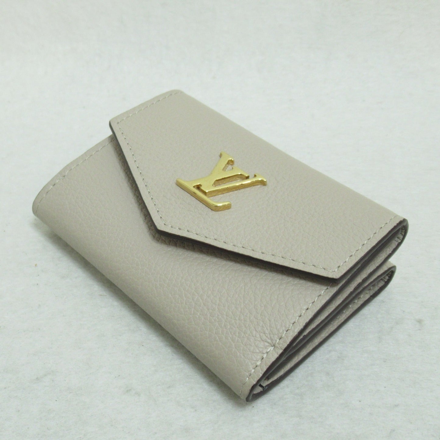 Louis Vuitton Louis Vuitton Portefolio Lock Mini Three Fold Wallet Grey M69340