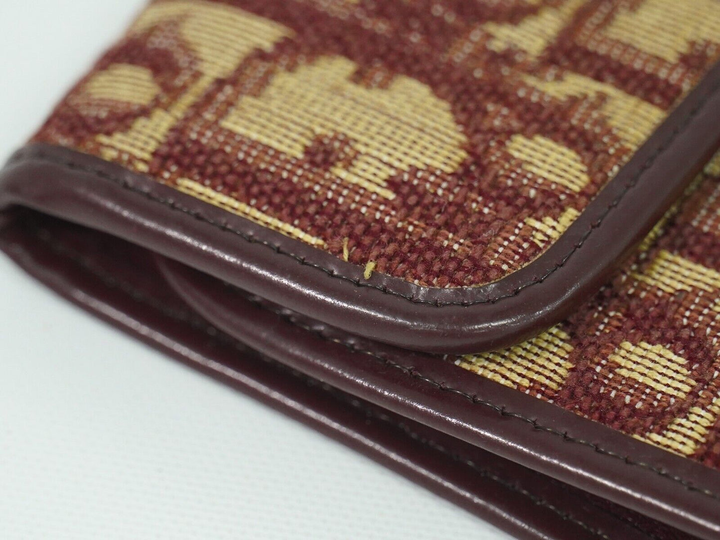 Dior Saddle Canvas Wallet ()