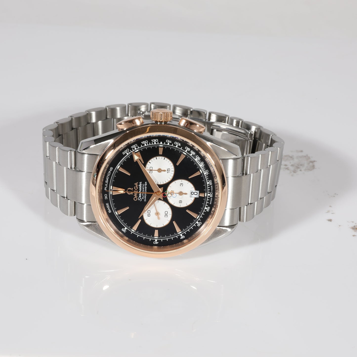 OMEGA Seamaster Beijing 2008" 221.20.42.40.01.001 Men's Watch in 18kt Rose Gold"