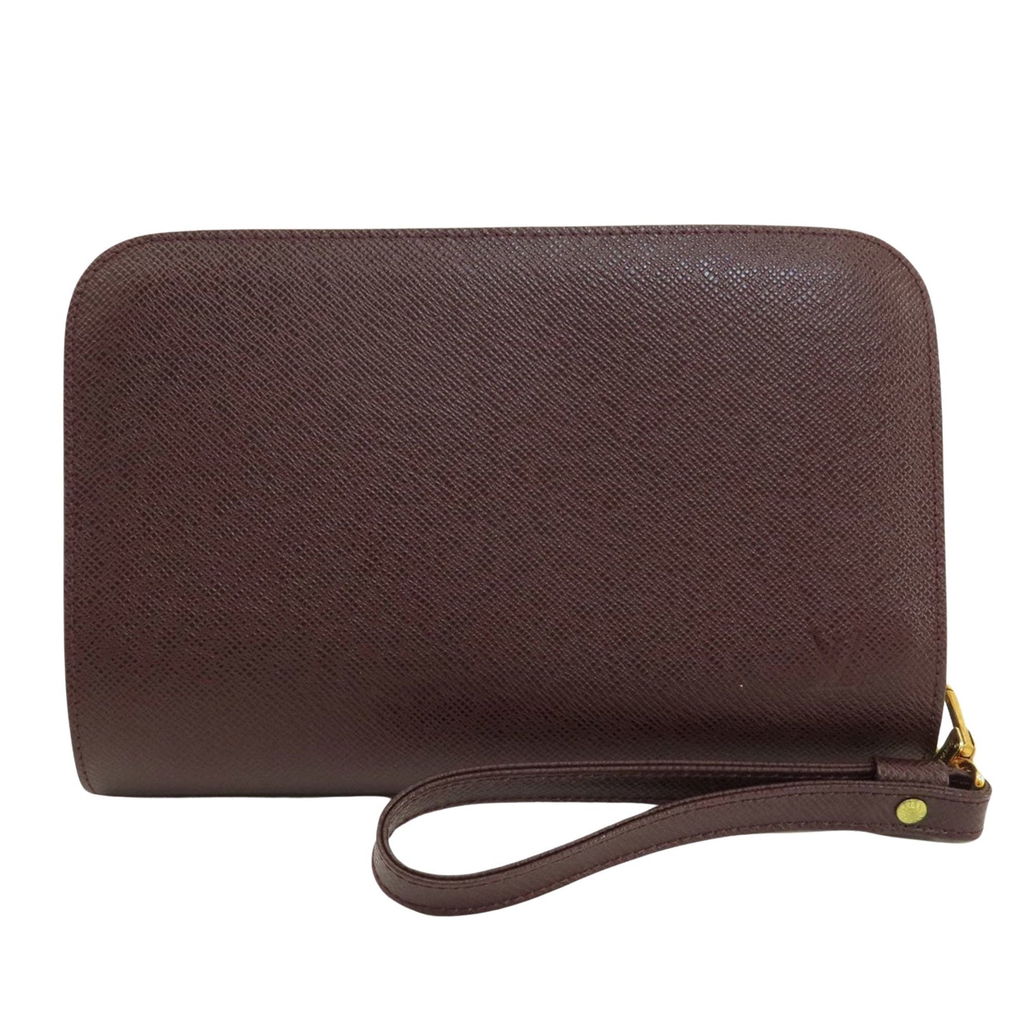 Louis Vuitton Baikal Leather Clutch Bag
