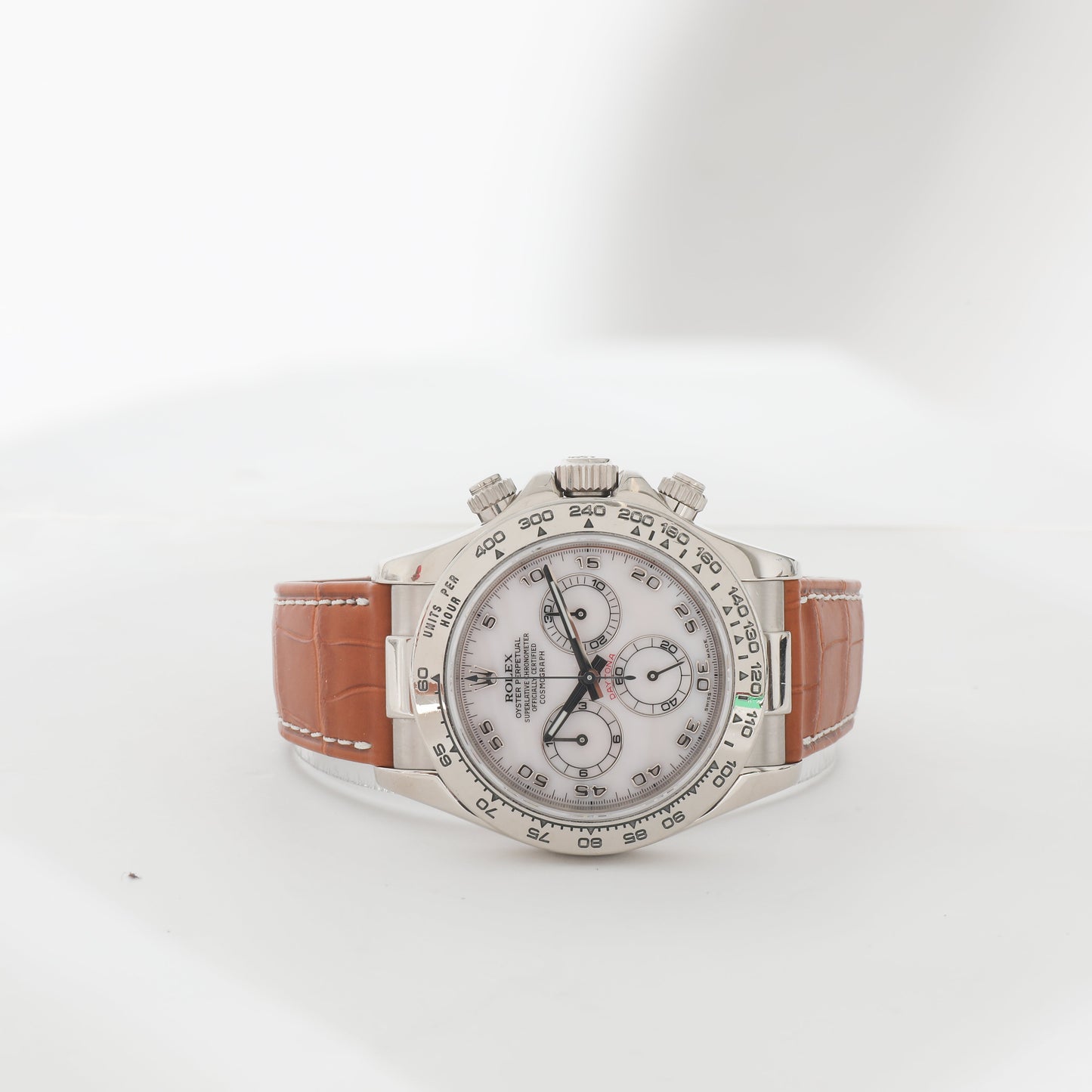 ROLEX Daytona 116519 Men's Watch in White Gold