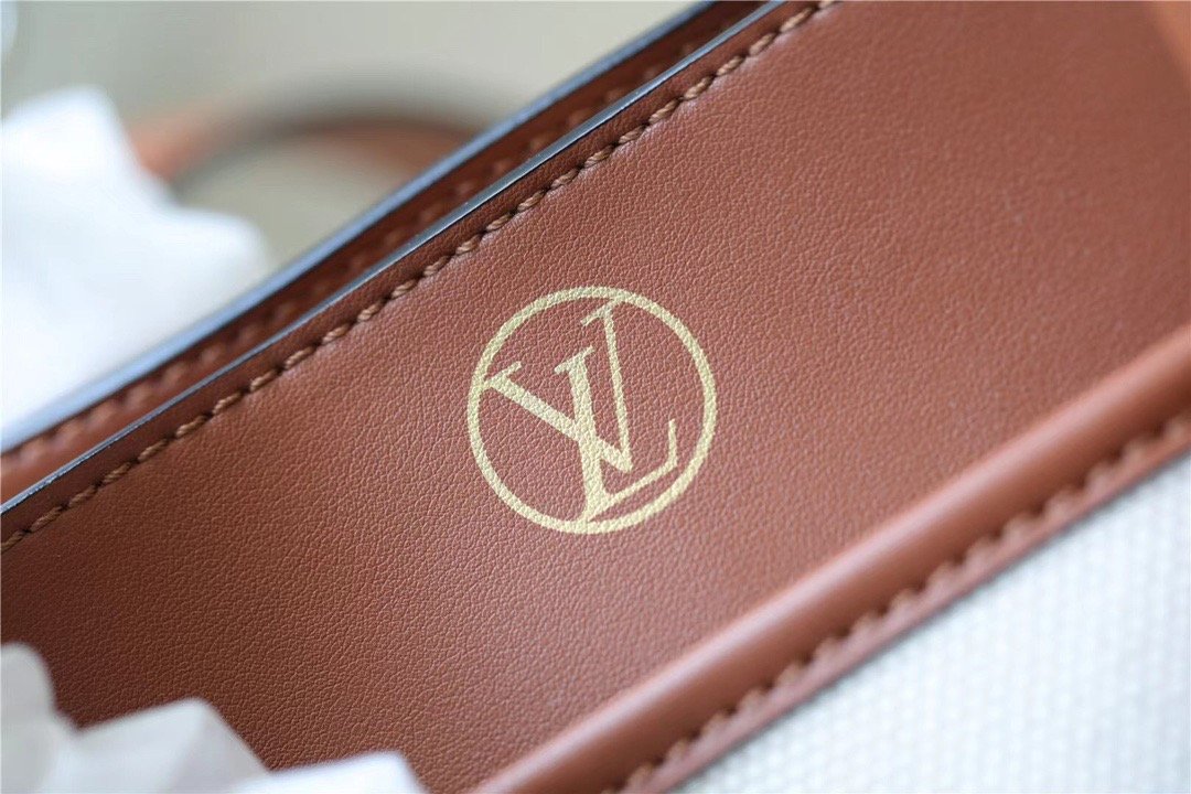LV On My Side PM Bag Monogram GlamIower For Women 25cm/9.8 Inches Caramel Brown LV M59905