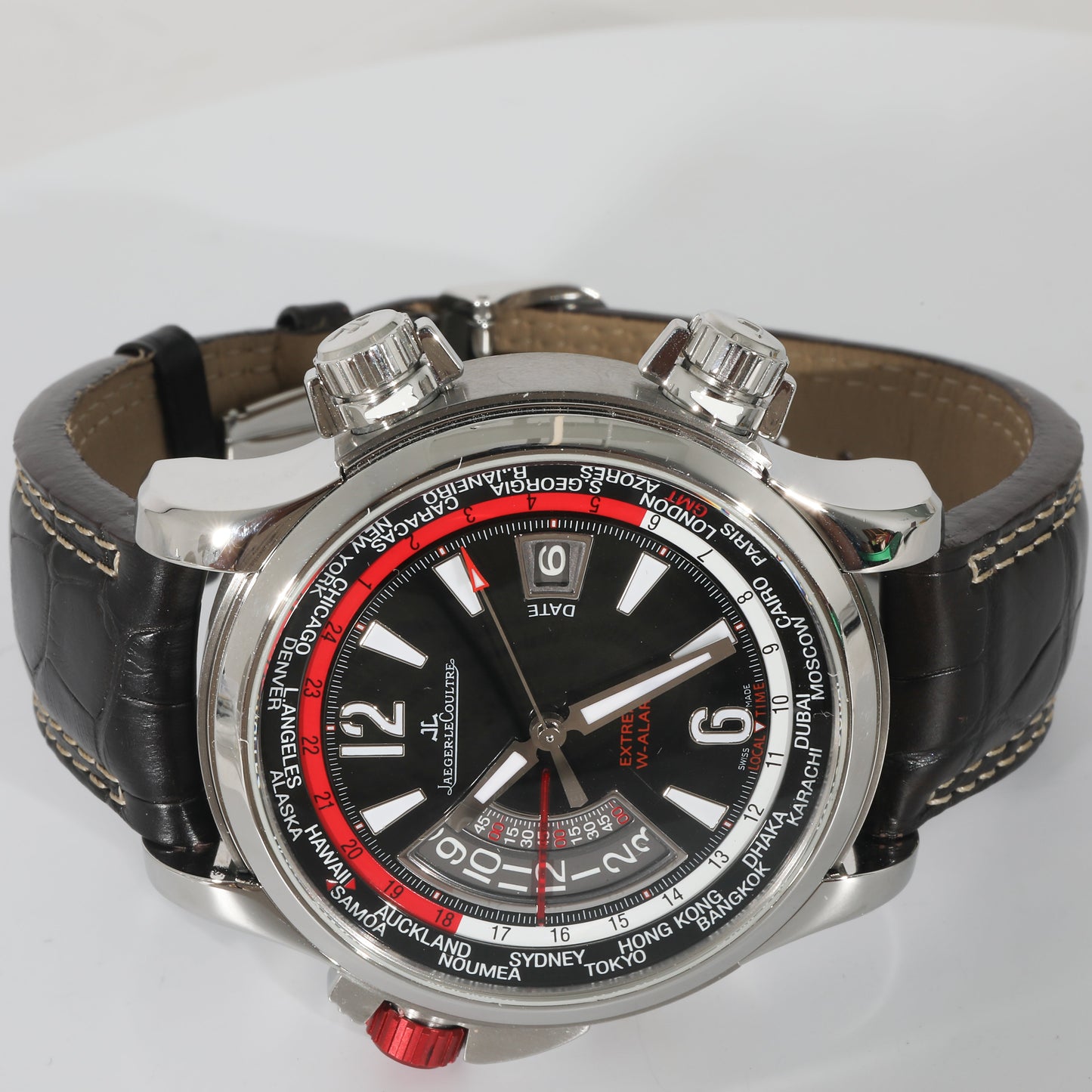 JAEGER-LECOULTRE Master Compressor Extreme W-Alarm Q1778470 Men's Watch in Stai