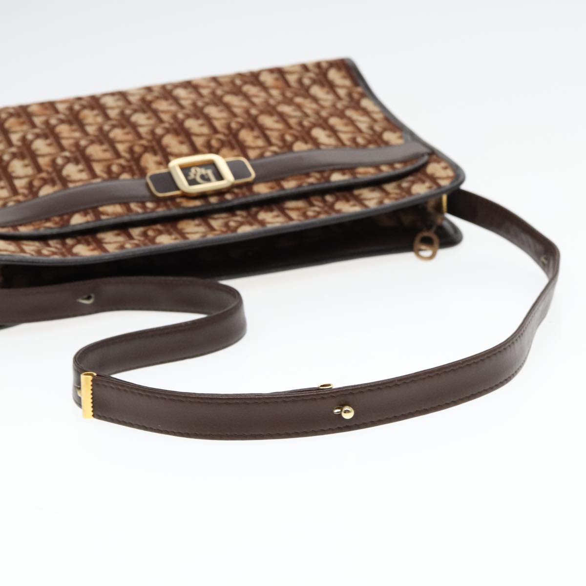 Dior Trotter Canvas Shoulder Bag ()