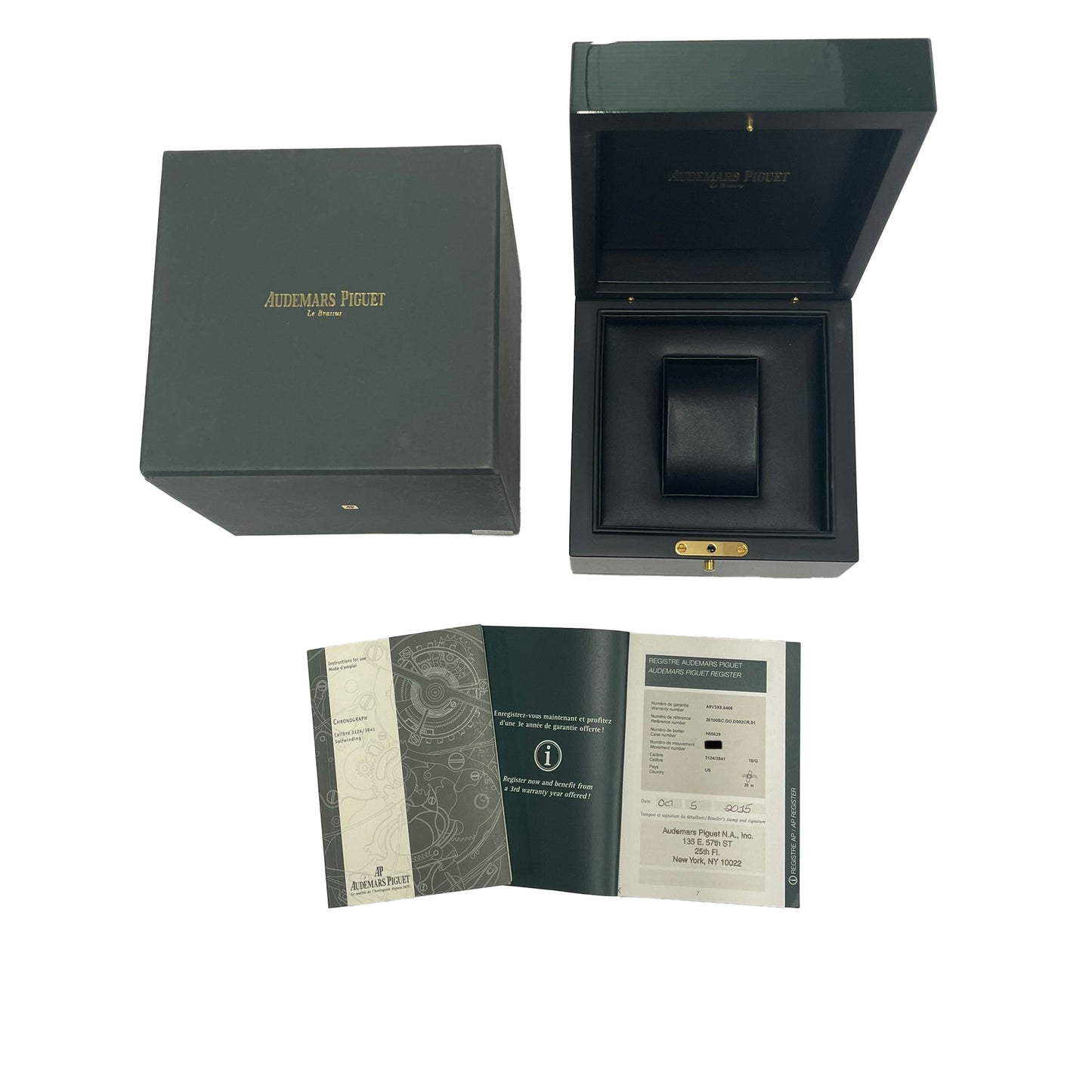 AUDEMARS PIGUET Jules Audemars 26100BC.OO.D002CR.01 Men's Watch in 18kt White Go