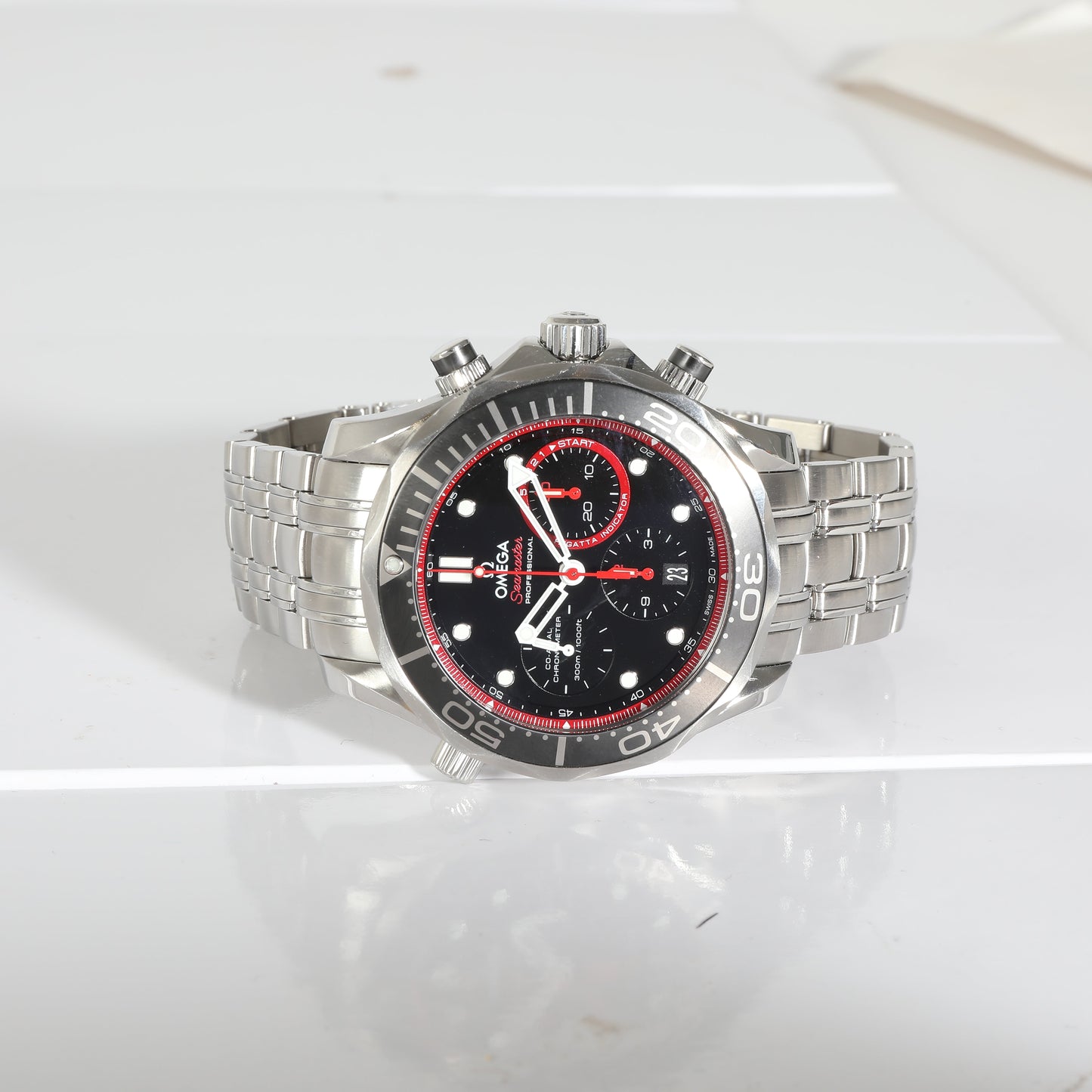 OMEGA Seamaster Diver ETNZ 212.32.44.50.01.001 Men's Watch in Stainless Steel