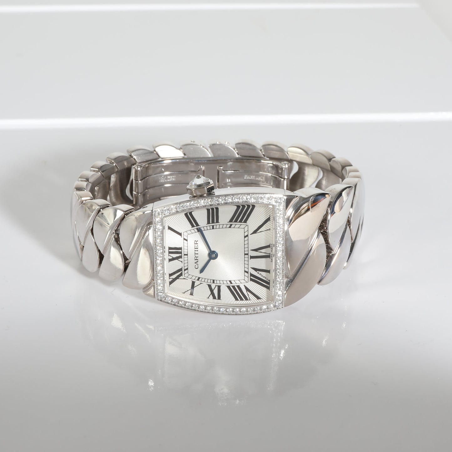 CARTIER La Dona de 2895 Unisex Watch in 18kt White Gold
