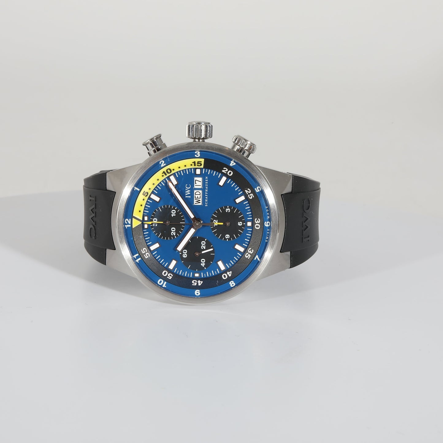 IWC Aquatimer Tribute to Calypso" IW378203 Men's Watch in Stainless Steel"