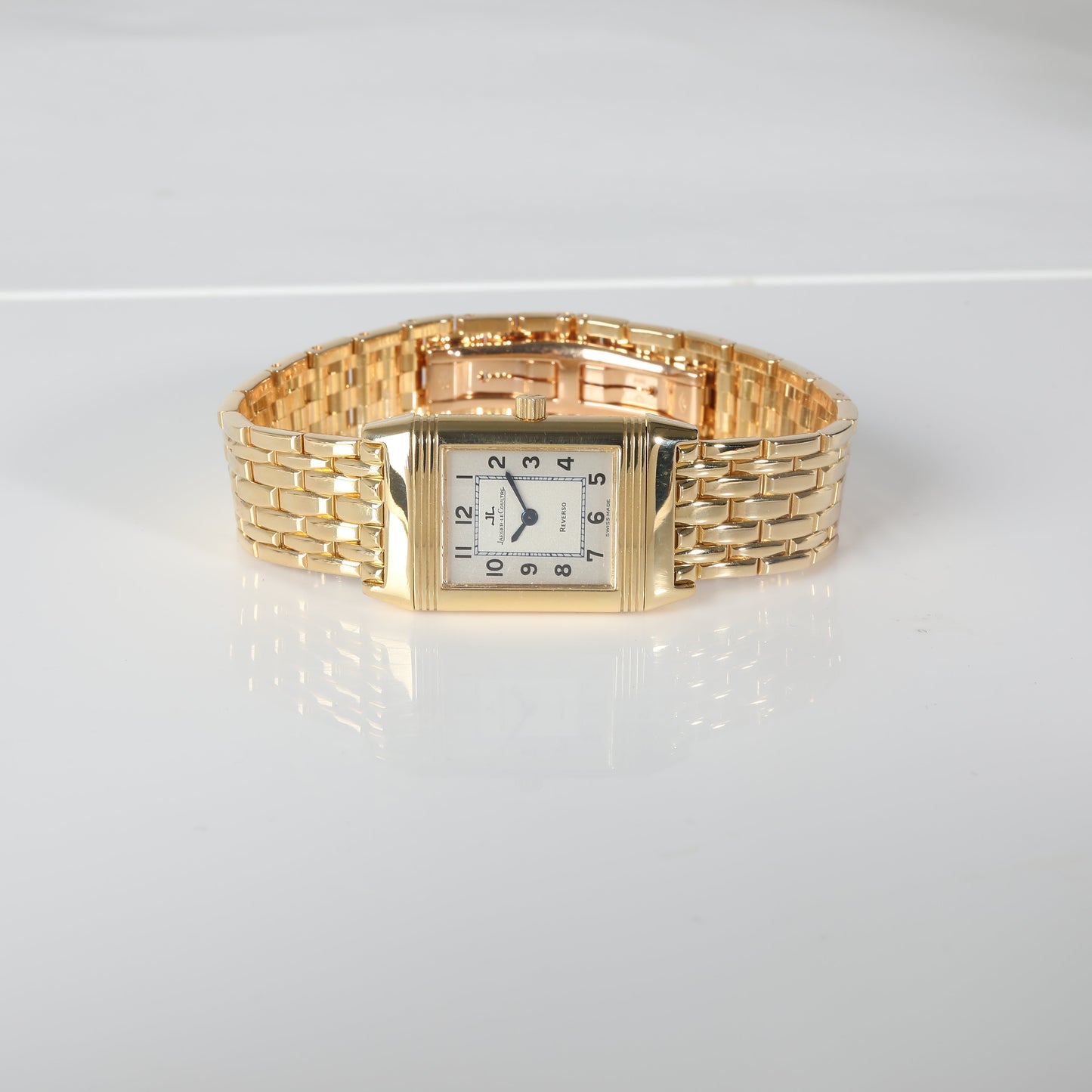 JAEGER-LECOULTRE Reverso 260.1.08 Women's Watch in 18kt Yellow Gold