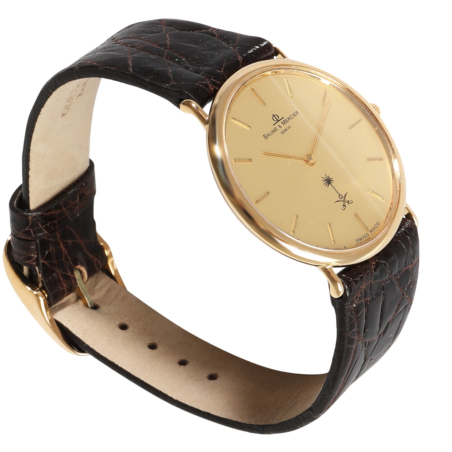 BAUME & MERCIER Classique 15600 Unisex Watch in 18kt Yellow Gold