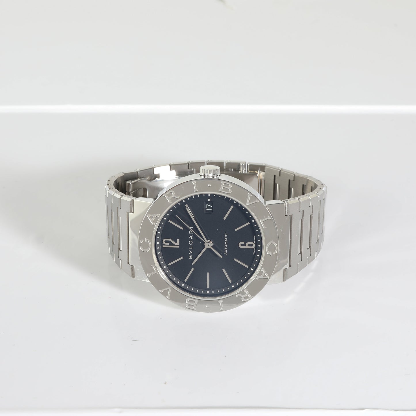 BVLGARI / BB 38 SS Auto Men's Watch in Stainless Steel