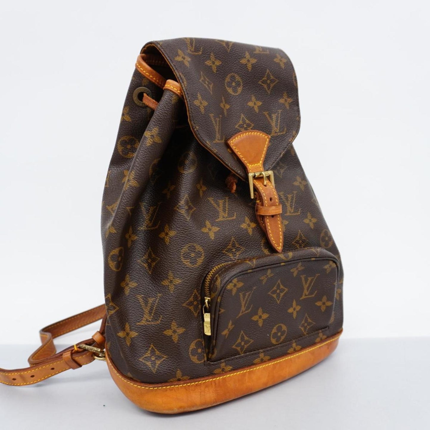 Louis Vuitton Montsouris Canvas Backpack Bag ()