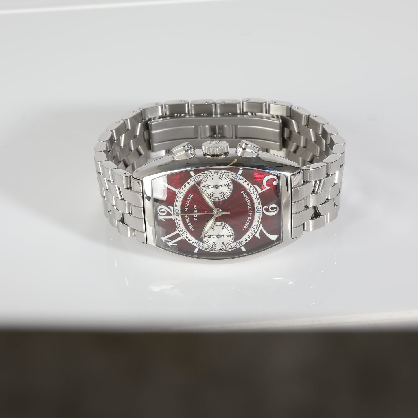 FRANCK MULLER Casablanca Chrono 5850 CC A Unisex Watch in Stainless Steel