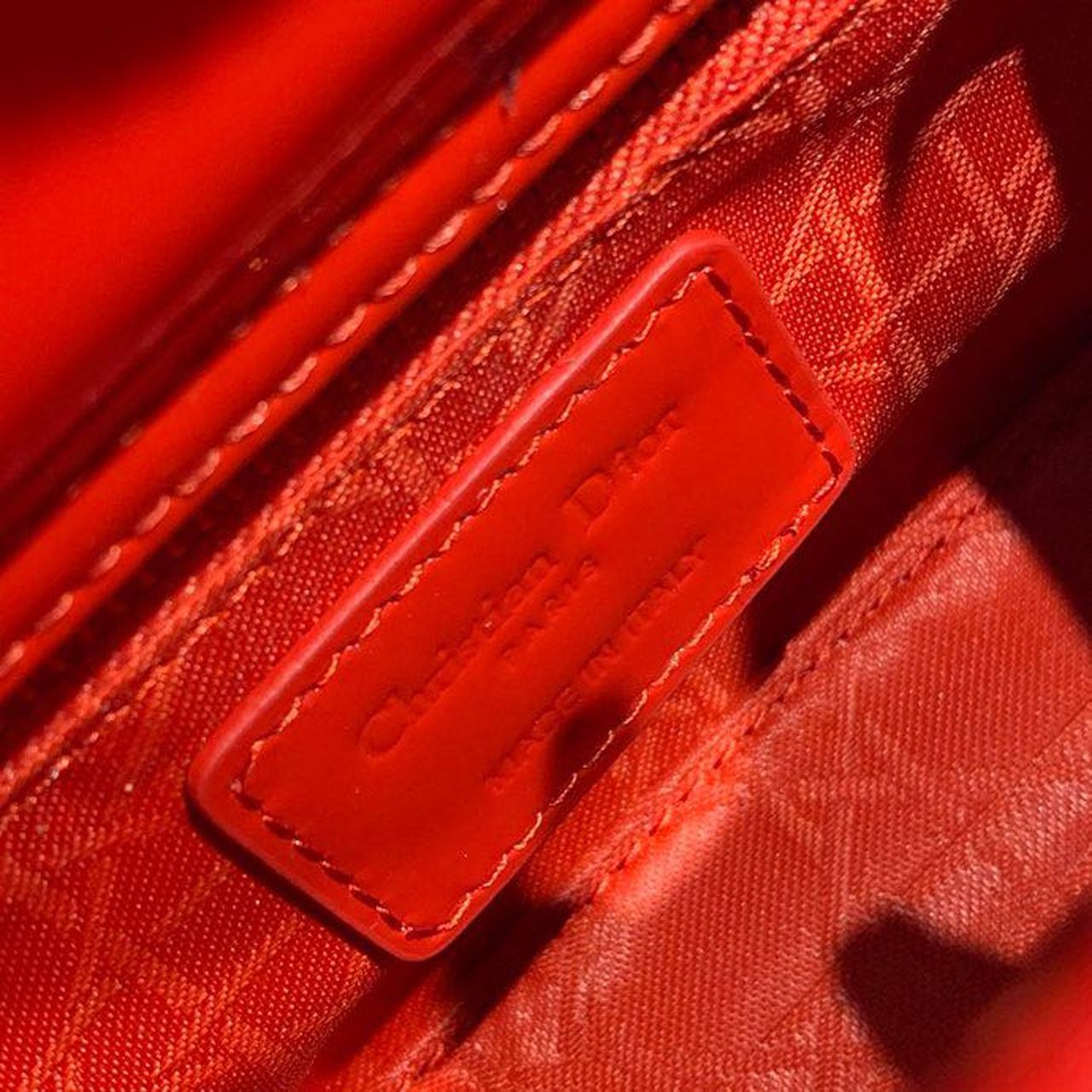 GLAMI Mini Lady Bag with Chain Silver Hardware Spring/Summer Collection, Red, For Women Women’s Handbags, 18cm CD