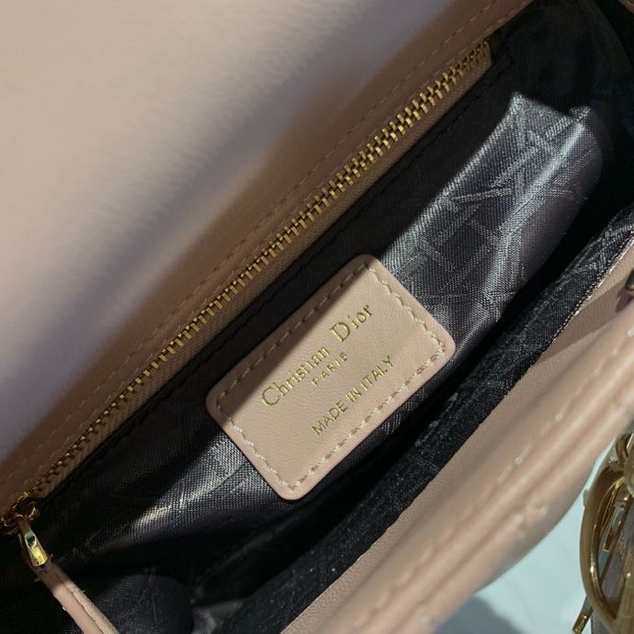 GLAMI Small Lady Bag Beige Cannage For Women 8in/20cm CD