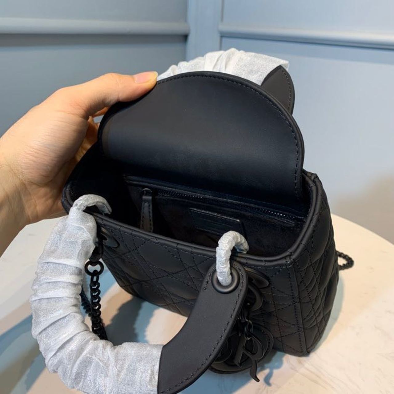GLAMI Mini Lady Bag Black For Women 6.5in/17cm CD M0505SLOI_M989